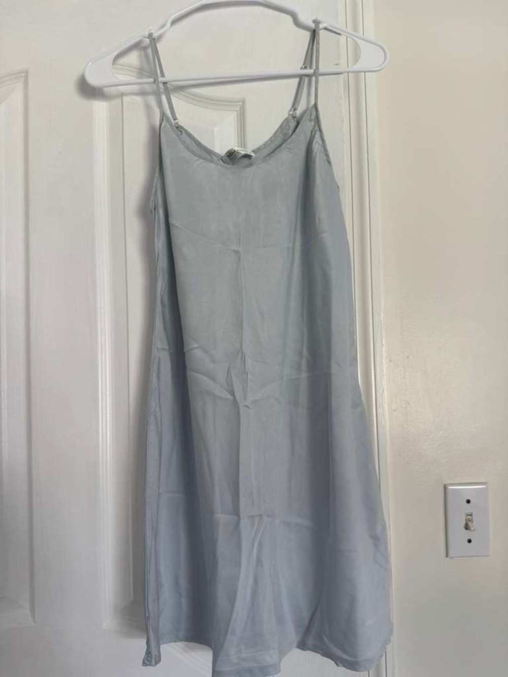 La Perla Light Blue Silk  Camisole Top